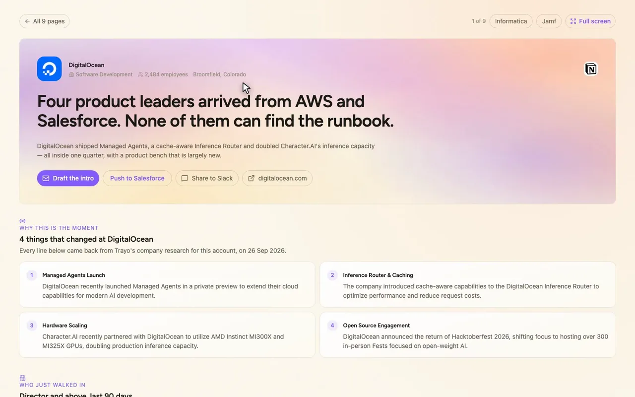 Open DigitalOcean: logo, headline, and why it matters now.